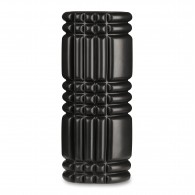 Ролик массажный для йоги INDIGO PVC IN233 33*14 см Черный