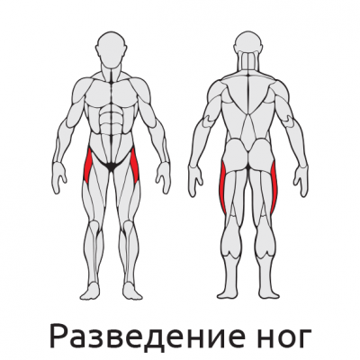 Разведение ног S404